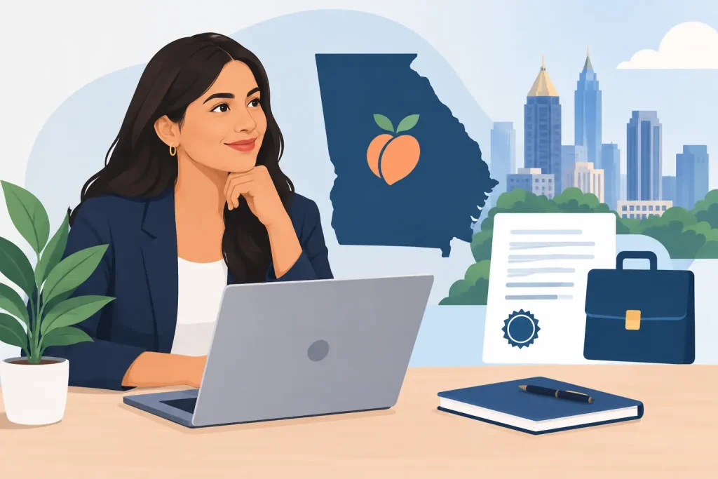 Registro de LLC en Georgia para emprendedores latinos